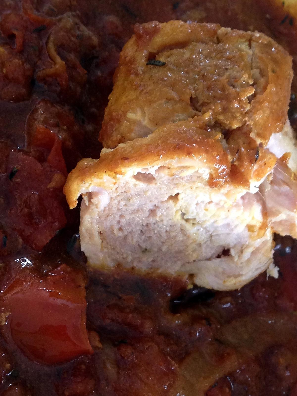 recette Paupiettes de poulet au curry