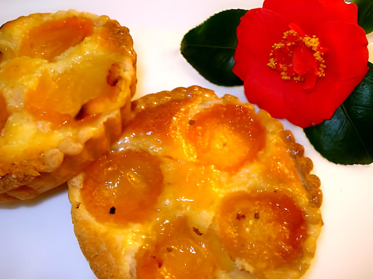 recette Tartelettes aux abricots