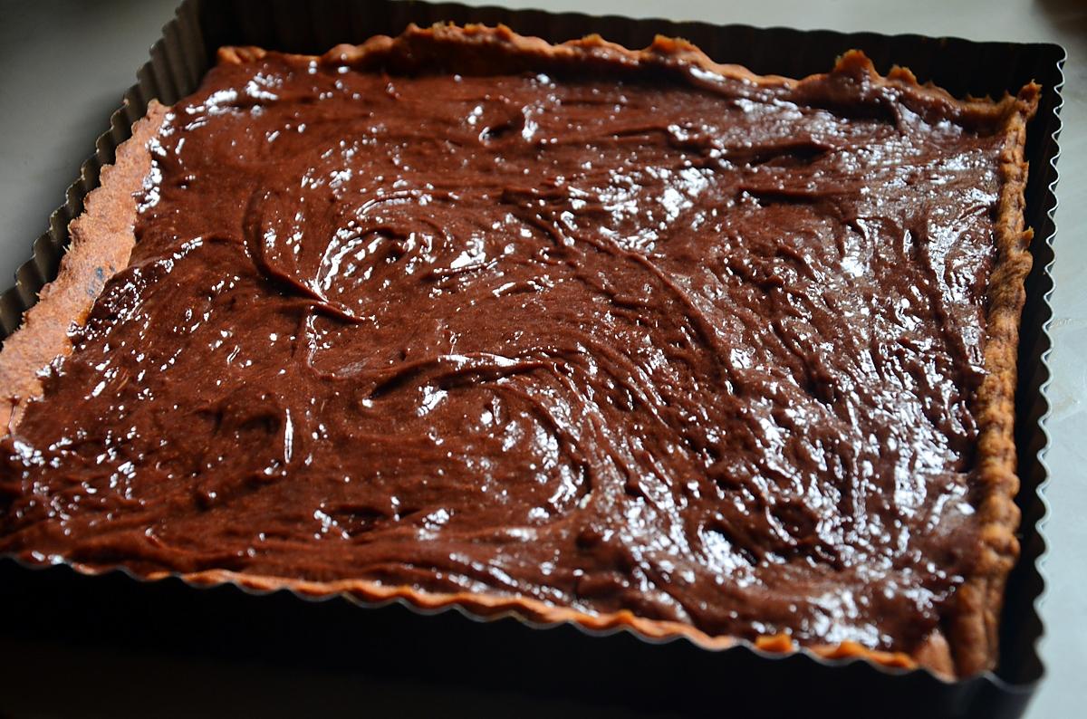 recette Tarte chocolat caramel pour Pâques
