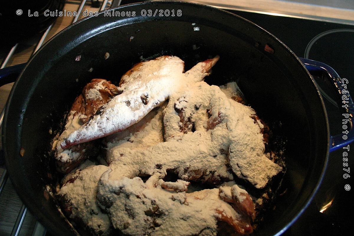 recette Lapin Aux Boulettes et Tagliatelles de ma Grand Mère