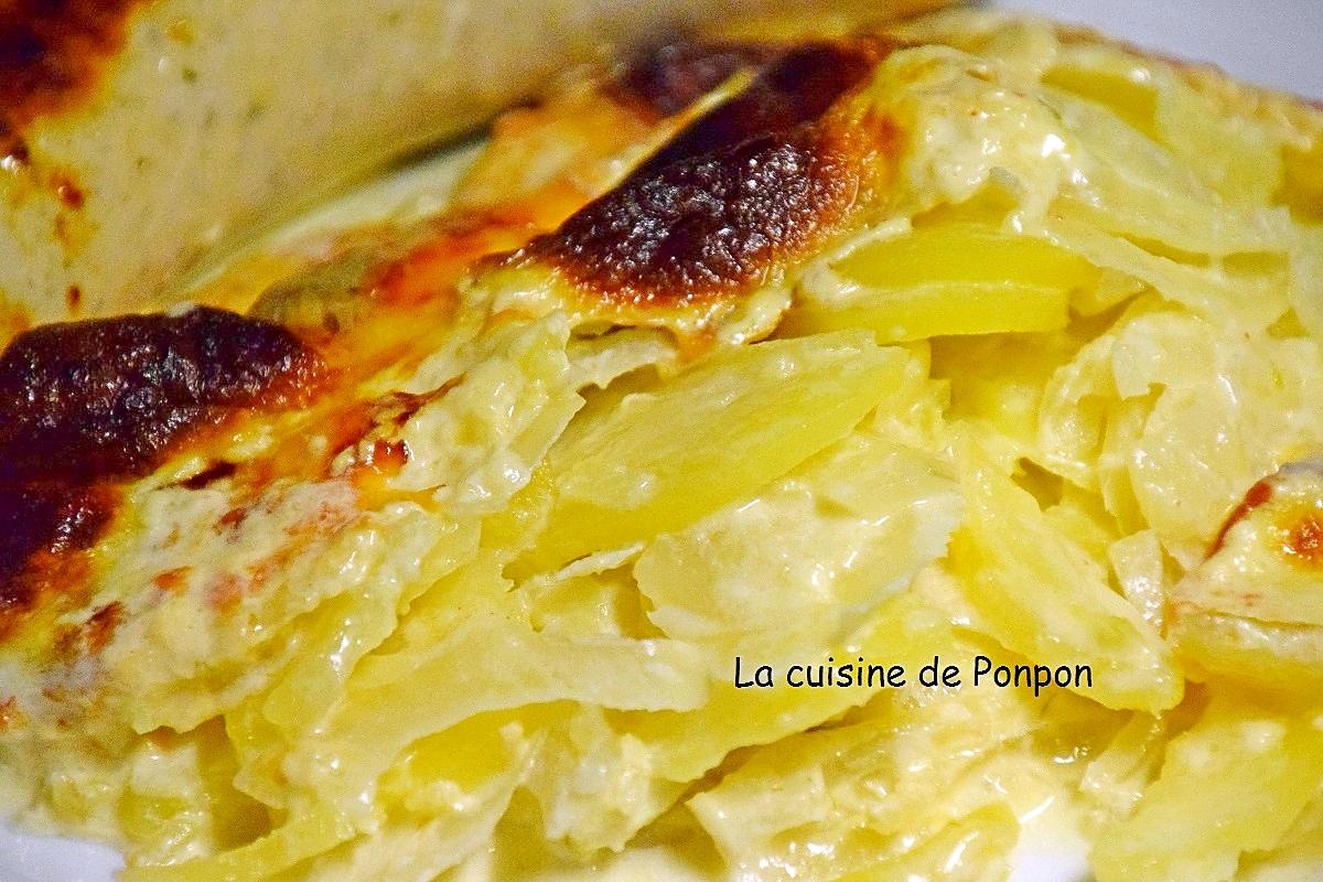 recette Gratin de pommes de terre et fenouil