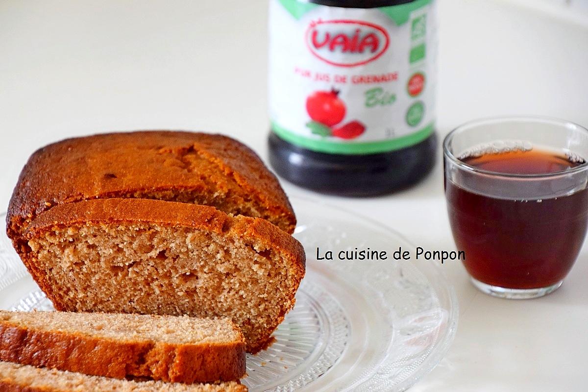 recette Cake au jus de grenade