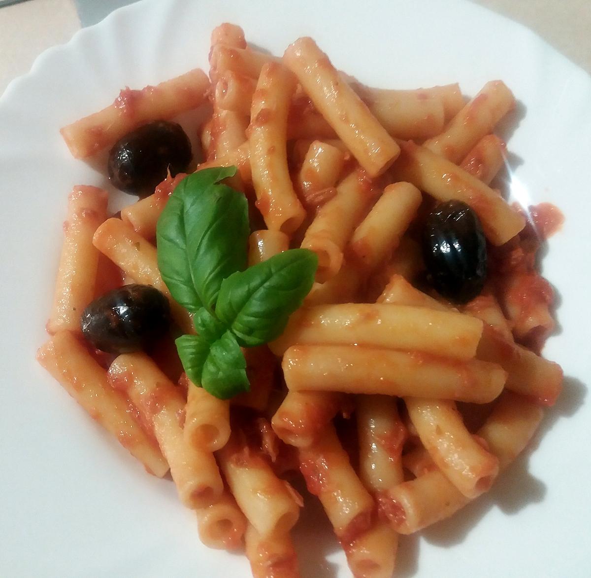 recette Pasta al tonno