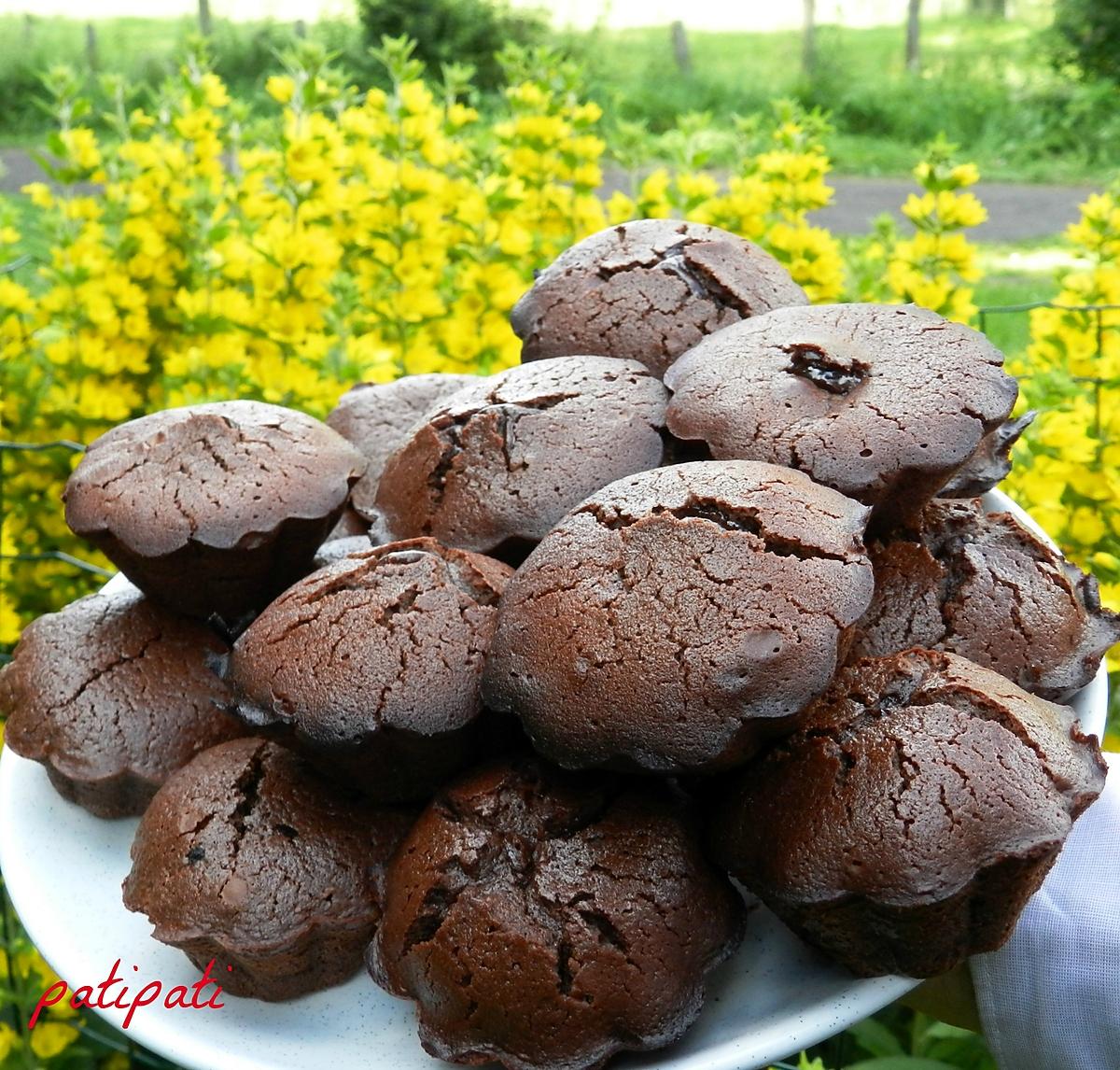 recette Muffins aux chocolat
