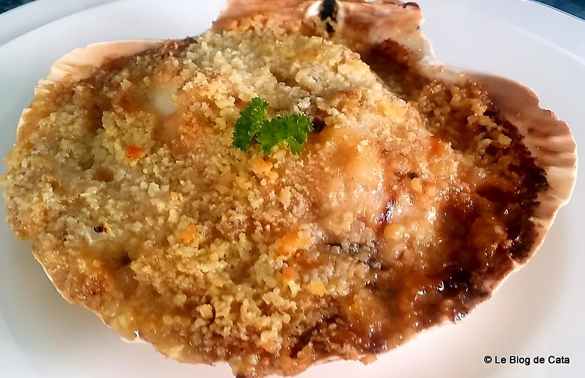 recette Coquilles Saint-Jacques à la bretonne