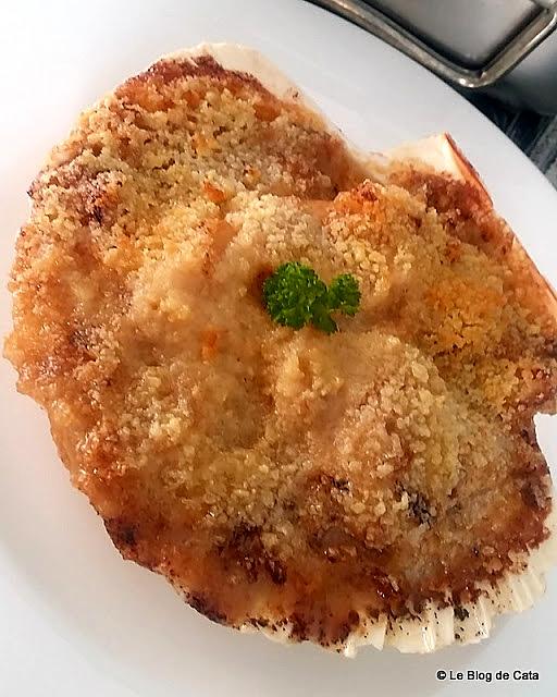 recette Coquilles Saint-Jacques à la bretonne