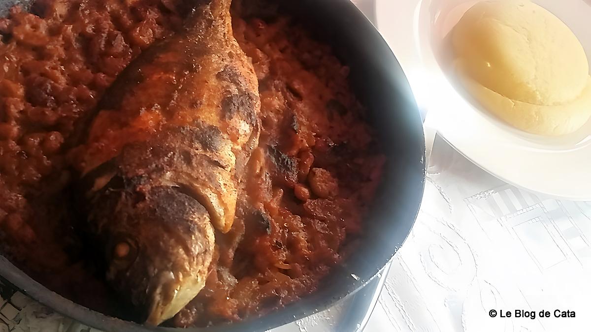 recette Daurade aux haricots blancs et ratatouille