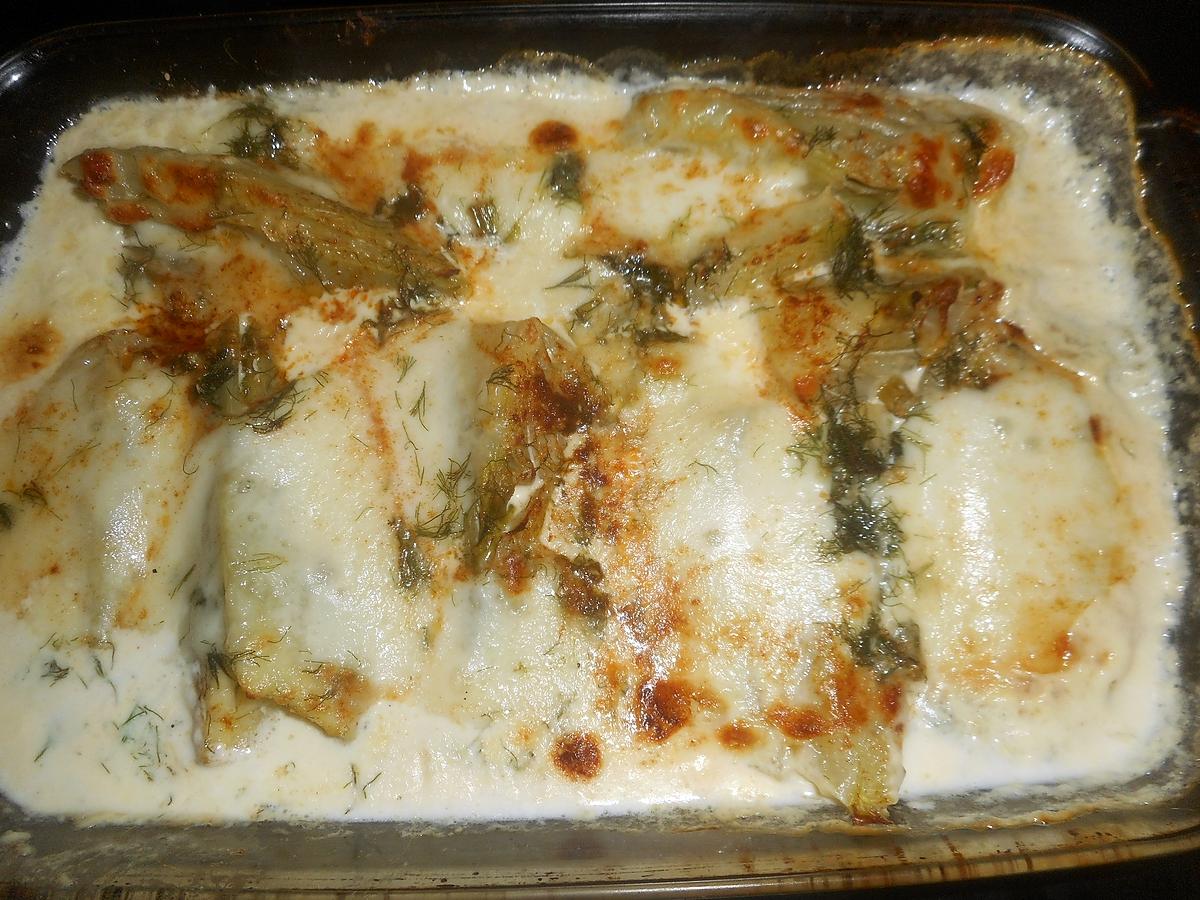 recette Gratin de fenouil à la mozzarella