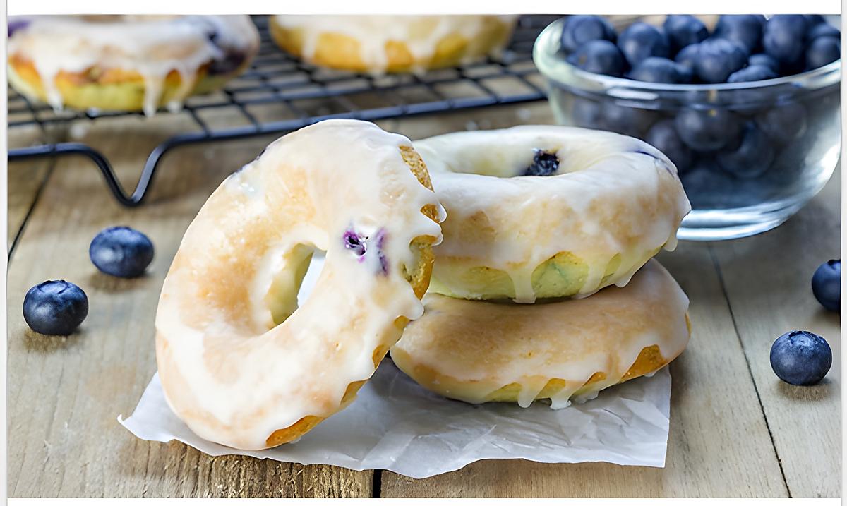 recette Beignets à la myrtille