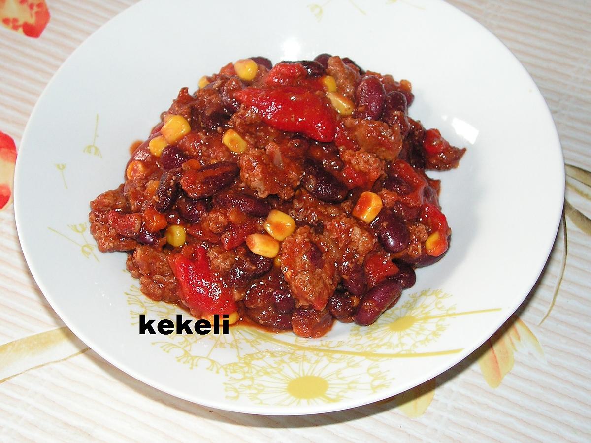 recette Chili con carne