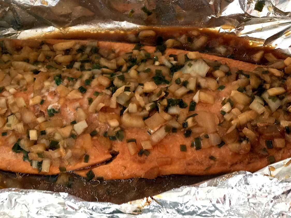 Recette de Filet de truite en papillotte