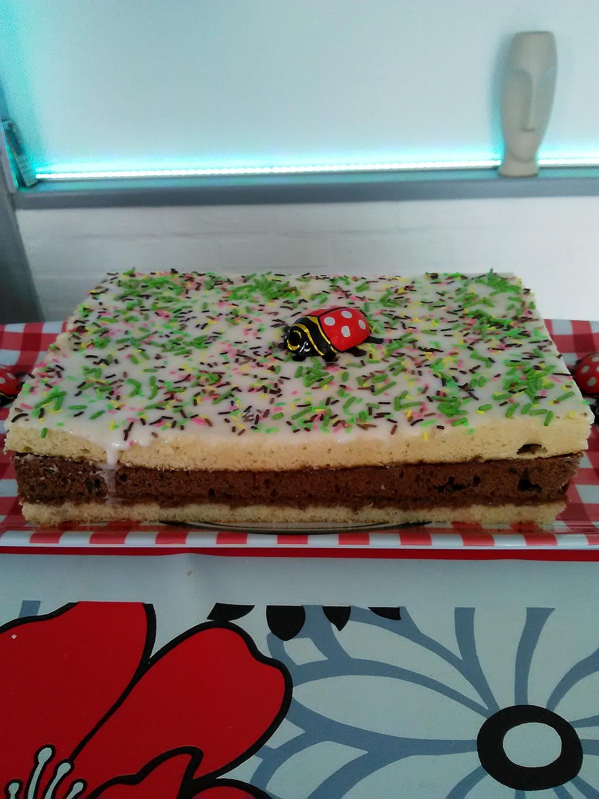 recette Gâteau de l'enfance ......façon napolitain