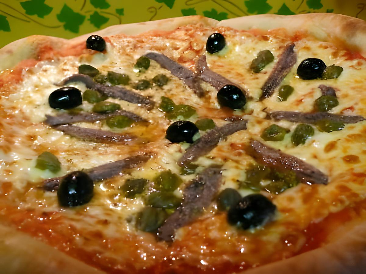 recette PIZZA NAPOLITAINE