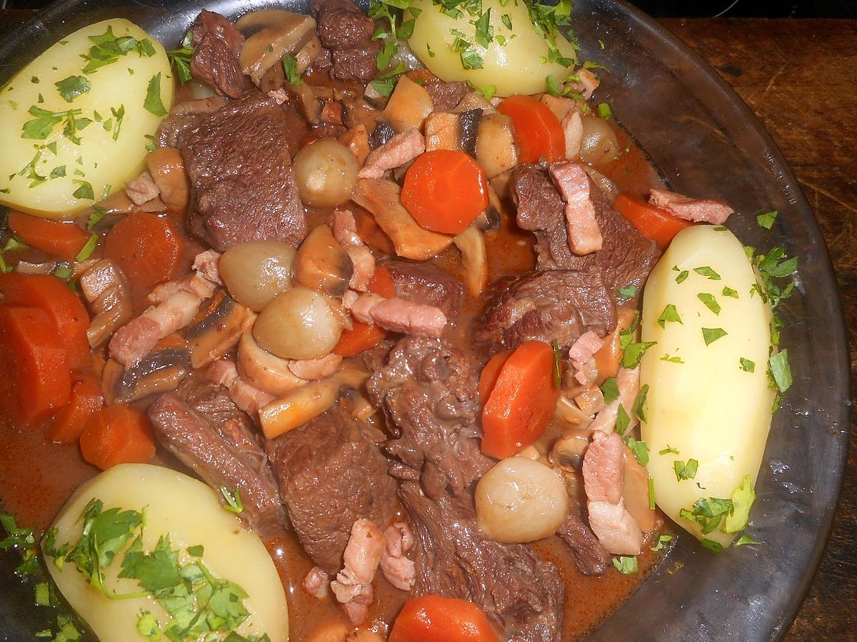 recette Boeuf bourguignon