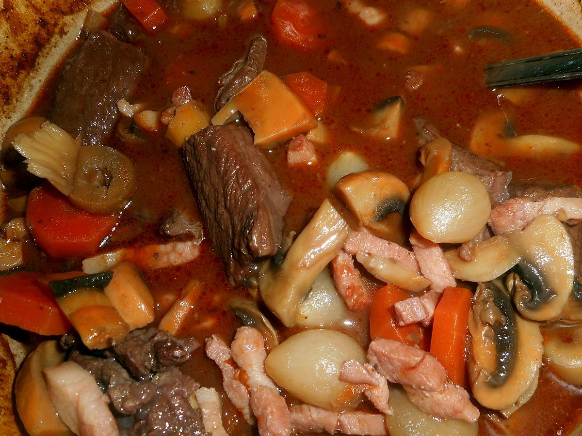 recette Boeuf bourguignon