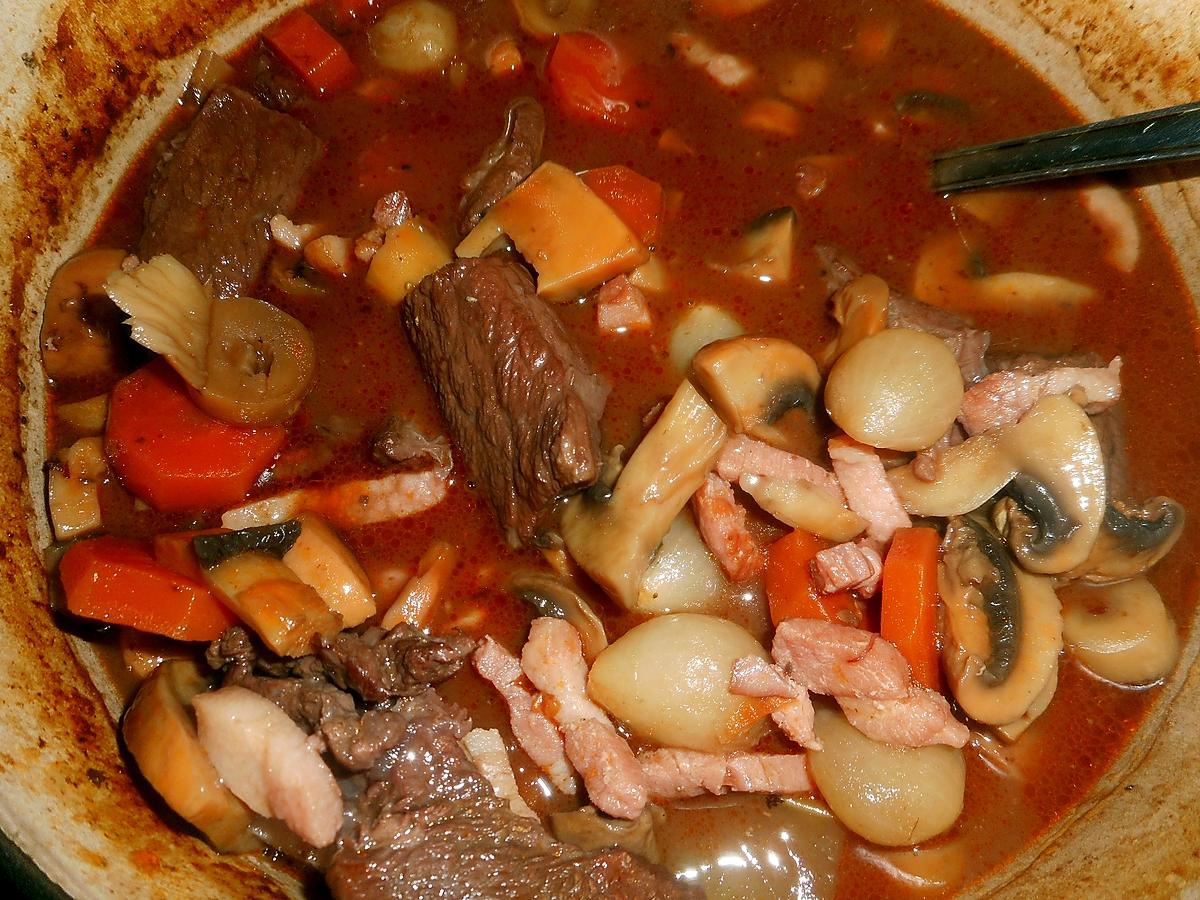 recette Boeuf bourguignon