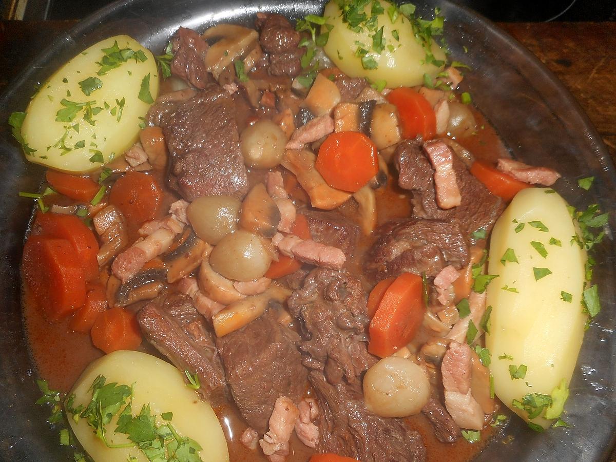 recette Boeuf bourguignon