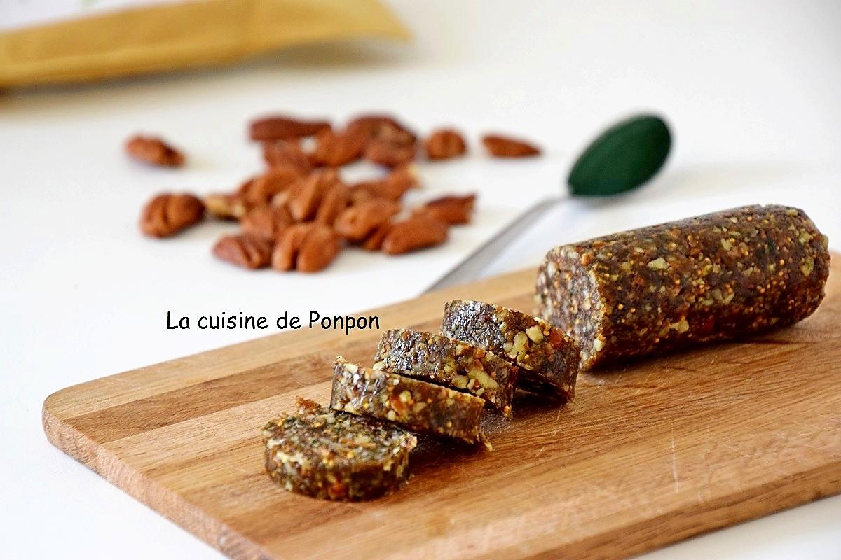 recette Barre énergétique à la spiruline, végan