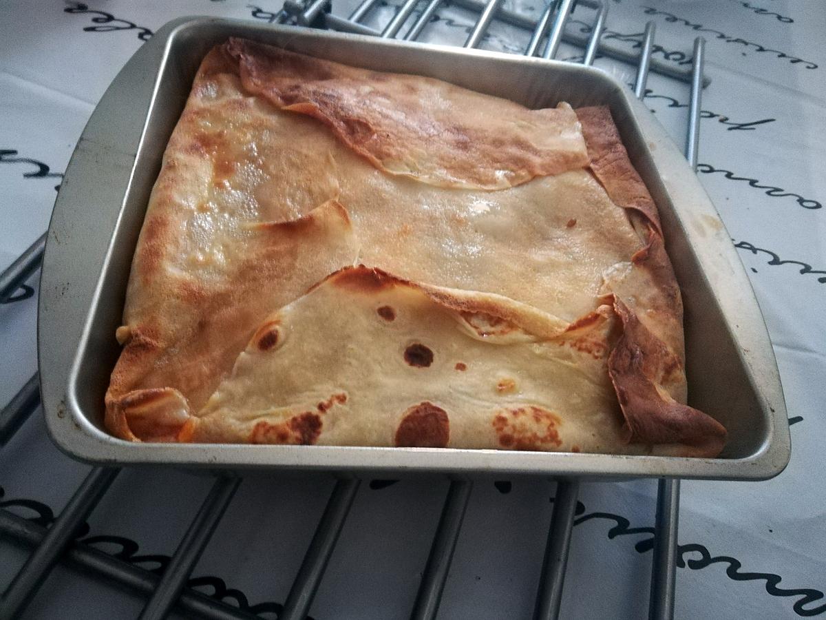 recette Lasagnes de crêpes a la bolognaise