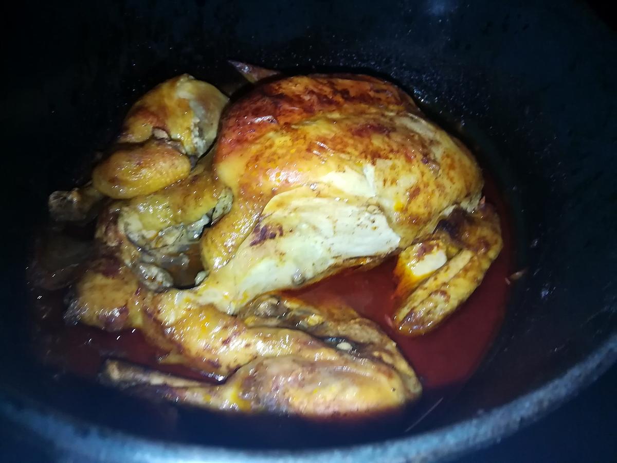 recette Poulet rôti au paprika