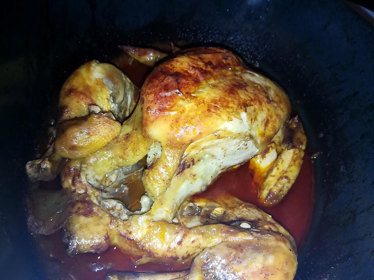 recette Poulet rôti au paprika