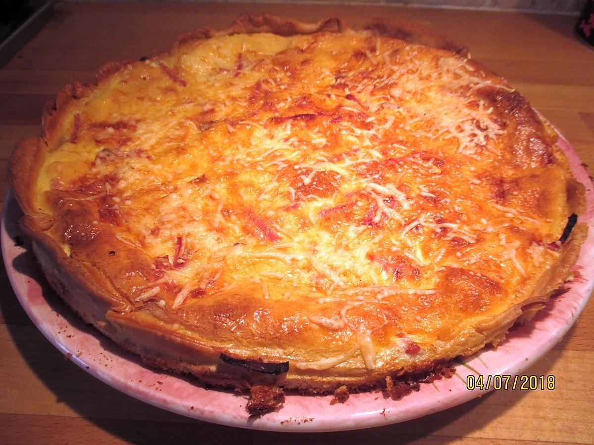 recette quiche au thon