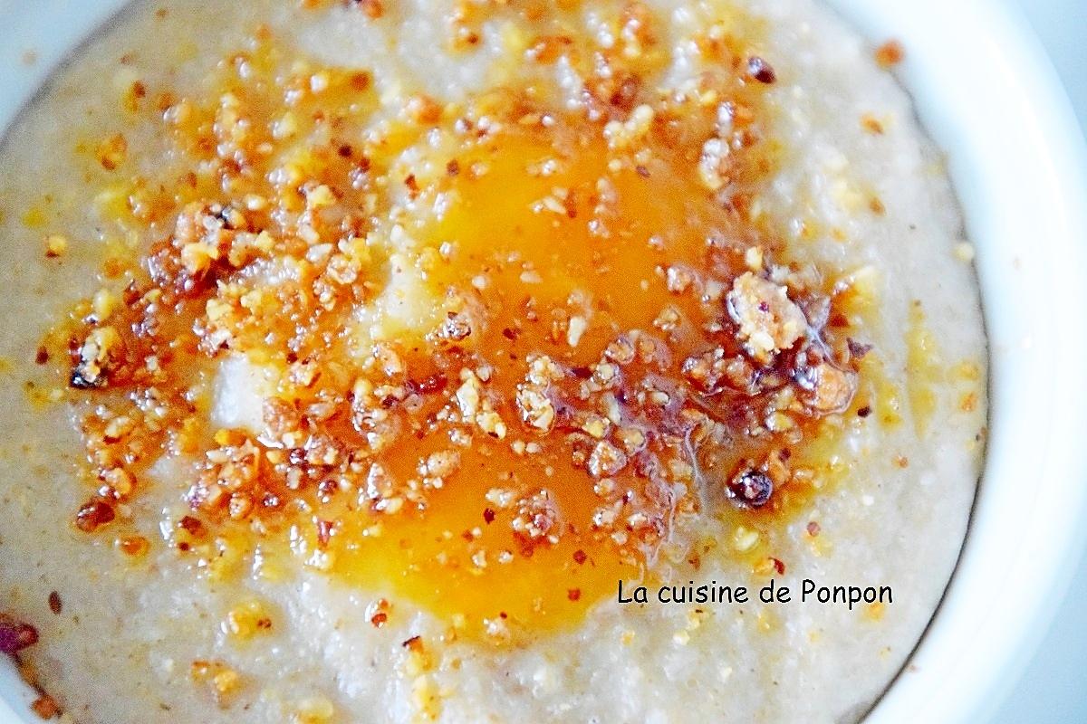 recette Crème au fonio semi-complet, sans gluten et vegan