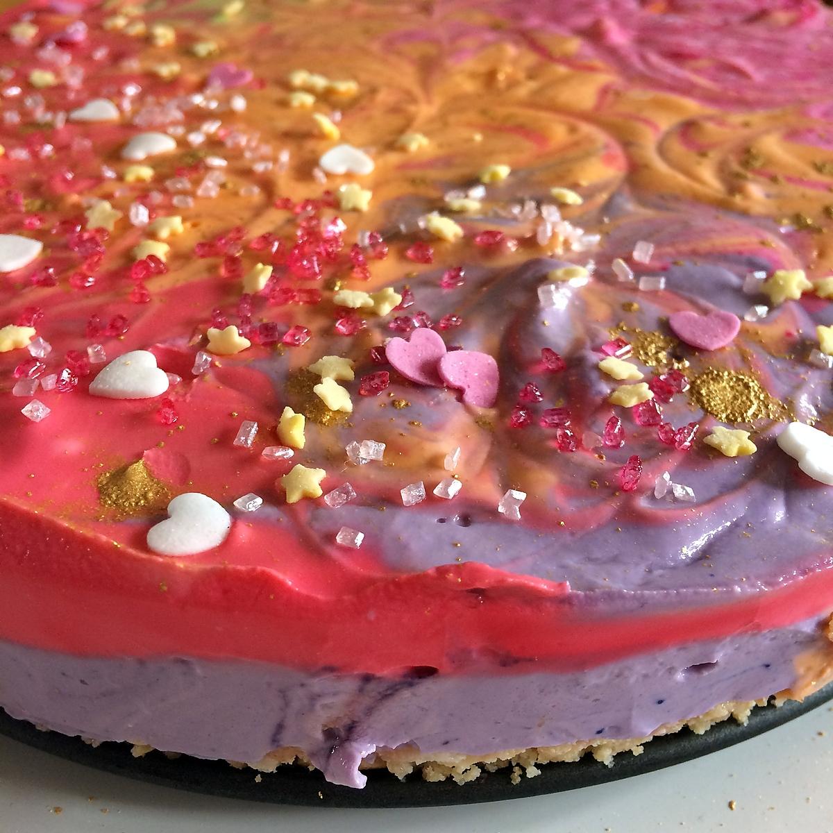 recette Cheesecake licorne