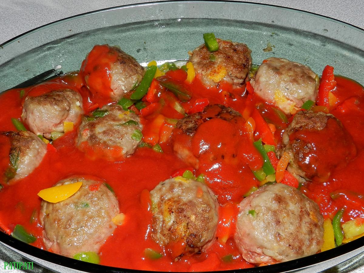 recette Boulettes sauce provençale