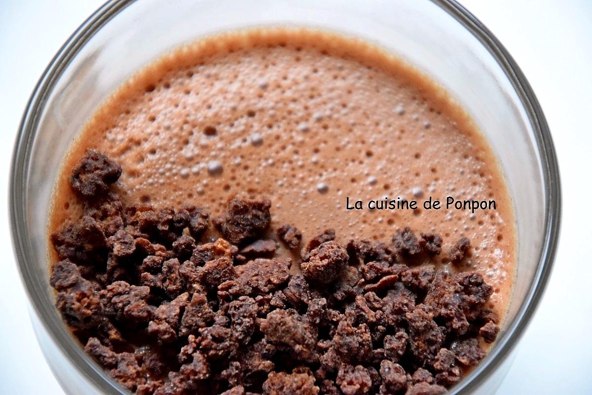 recette Crème à la pâte à tartiner au chocolat