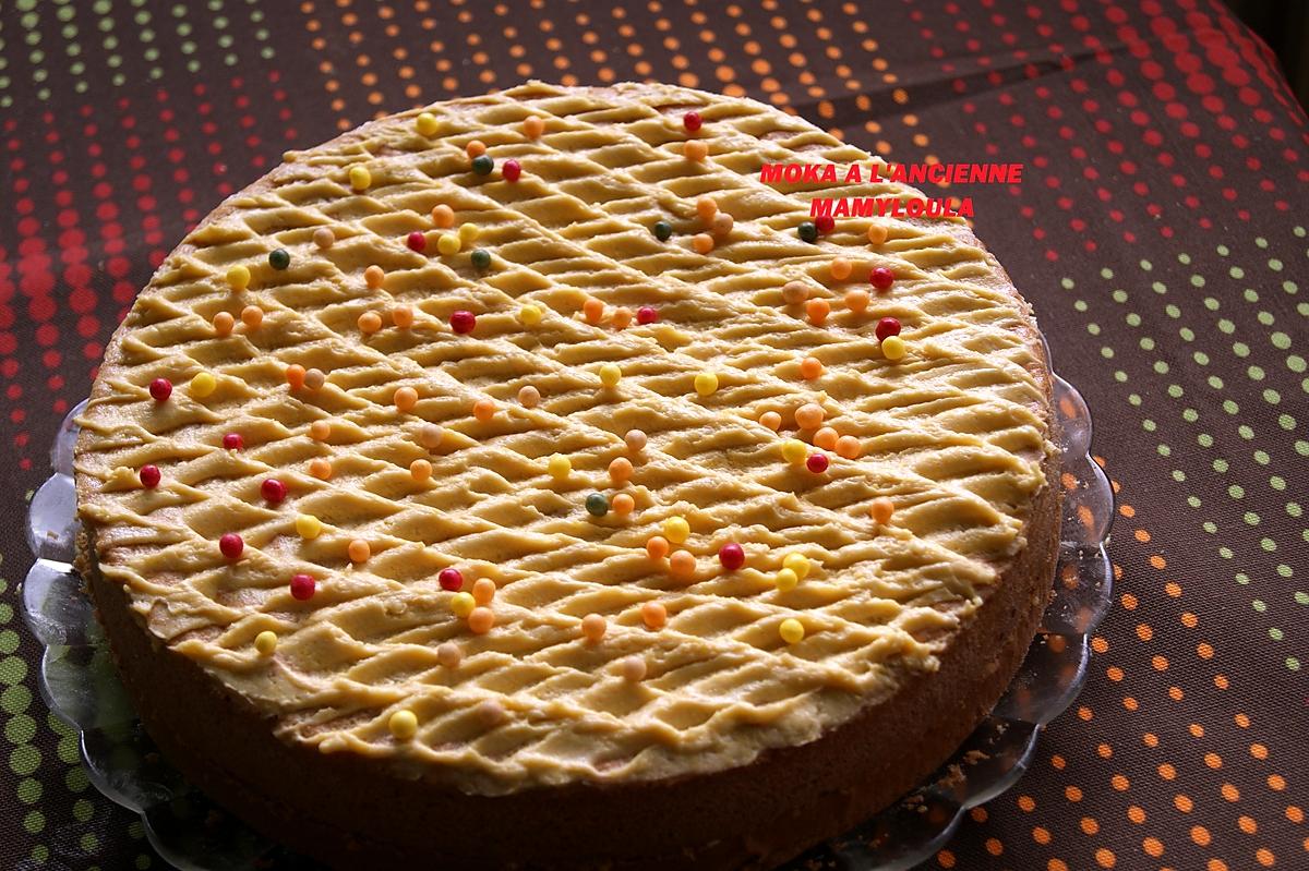 recette GATEAU MOKA A L'ANCIENNE