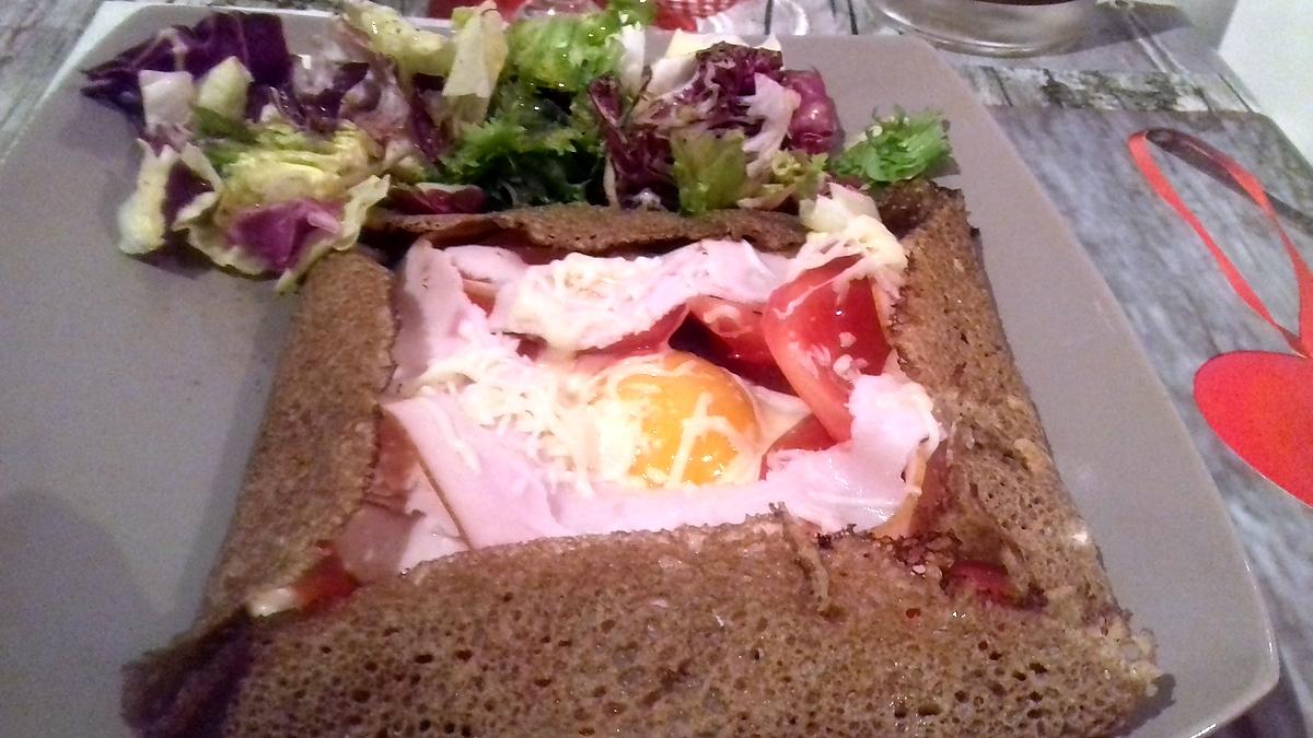 recette GALETTE SARRASIN LIGHT