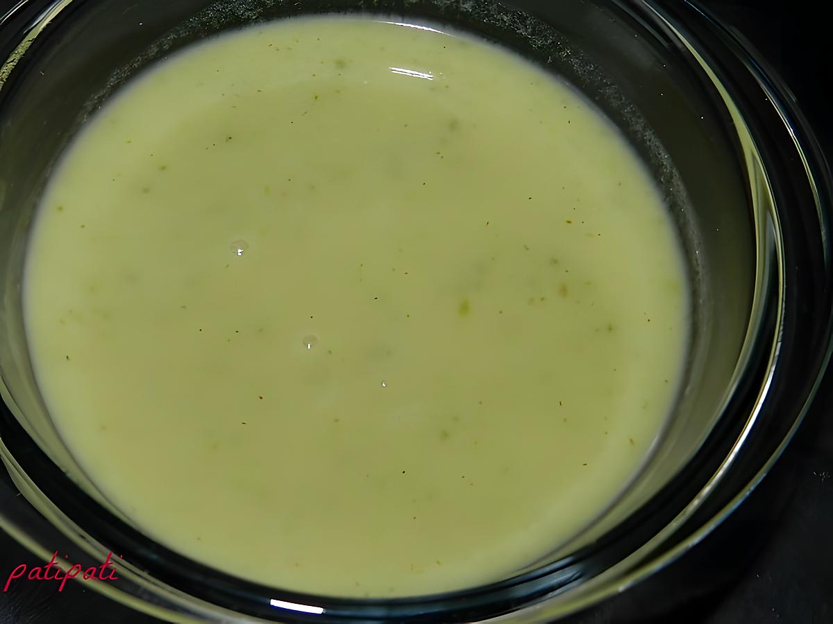 recette Gaspacho de courgettes aux fines herbes