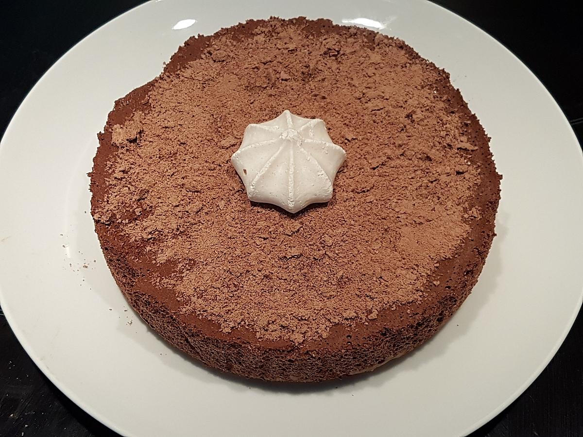 recette Gateau de mousse au chocolat