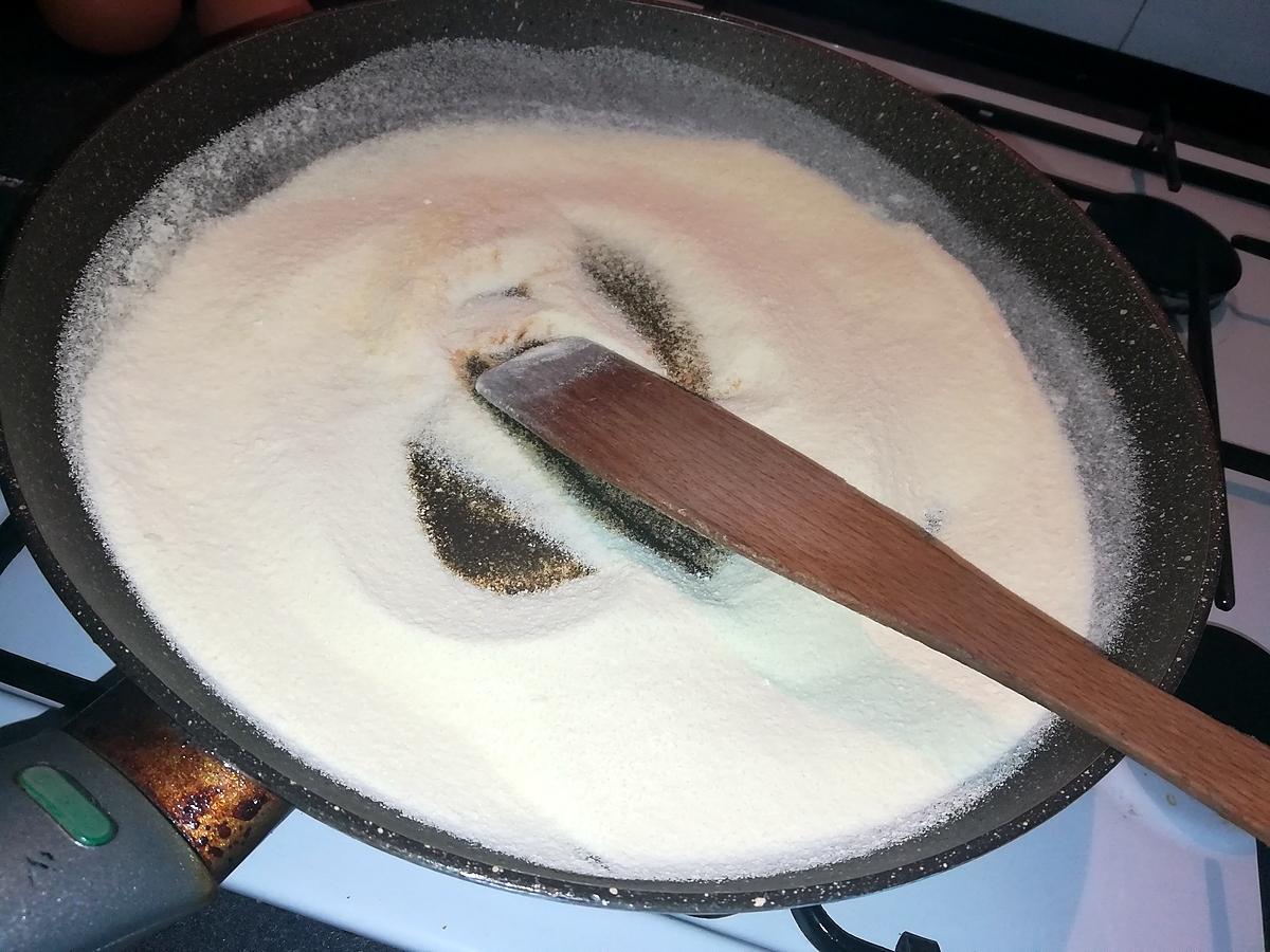 recette Gâteau au lait en poudre grillé