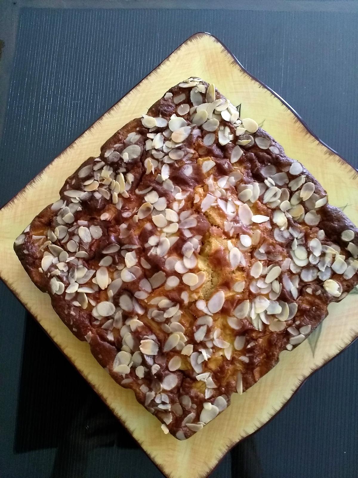 recette Moelleux pommes amandes