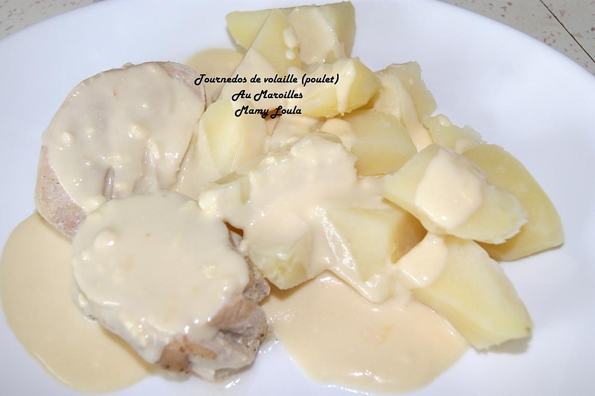 recette Tournedos de volaille au Maroilles