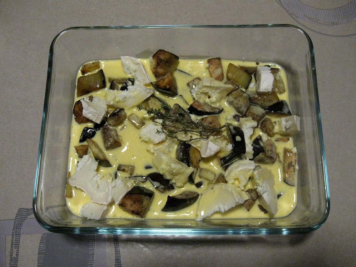 recette Clafoutis aux aubergines