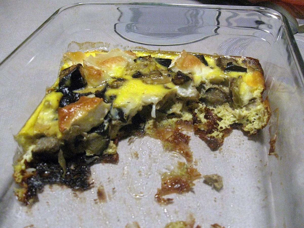 recette Clafoutis aux aubergines