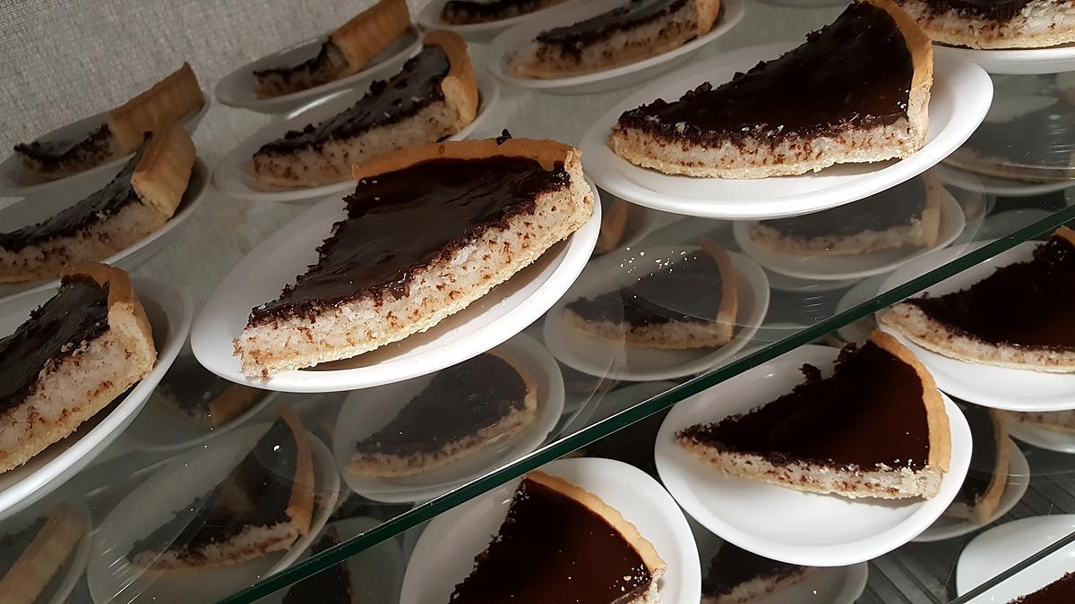 recette tarte noix de coco et chocolat