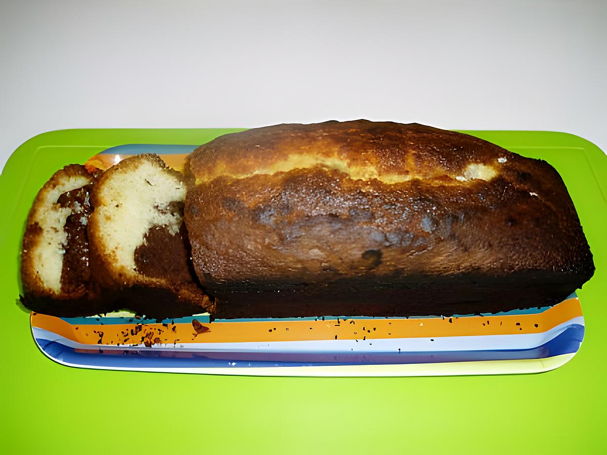 recette gateau au yaourt marbré