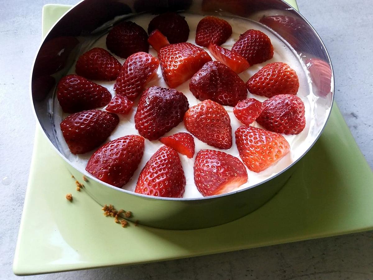 recette tarte aux fraises (sans cuisson)