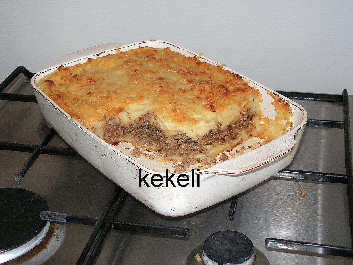 recette Hachi Parmentier