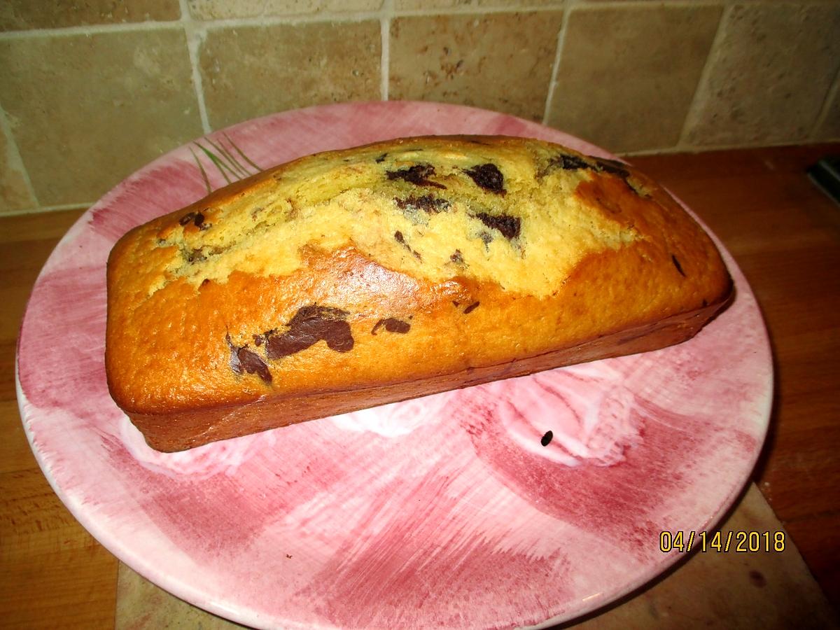 recette cake au chocolat