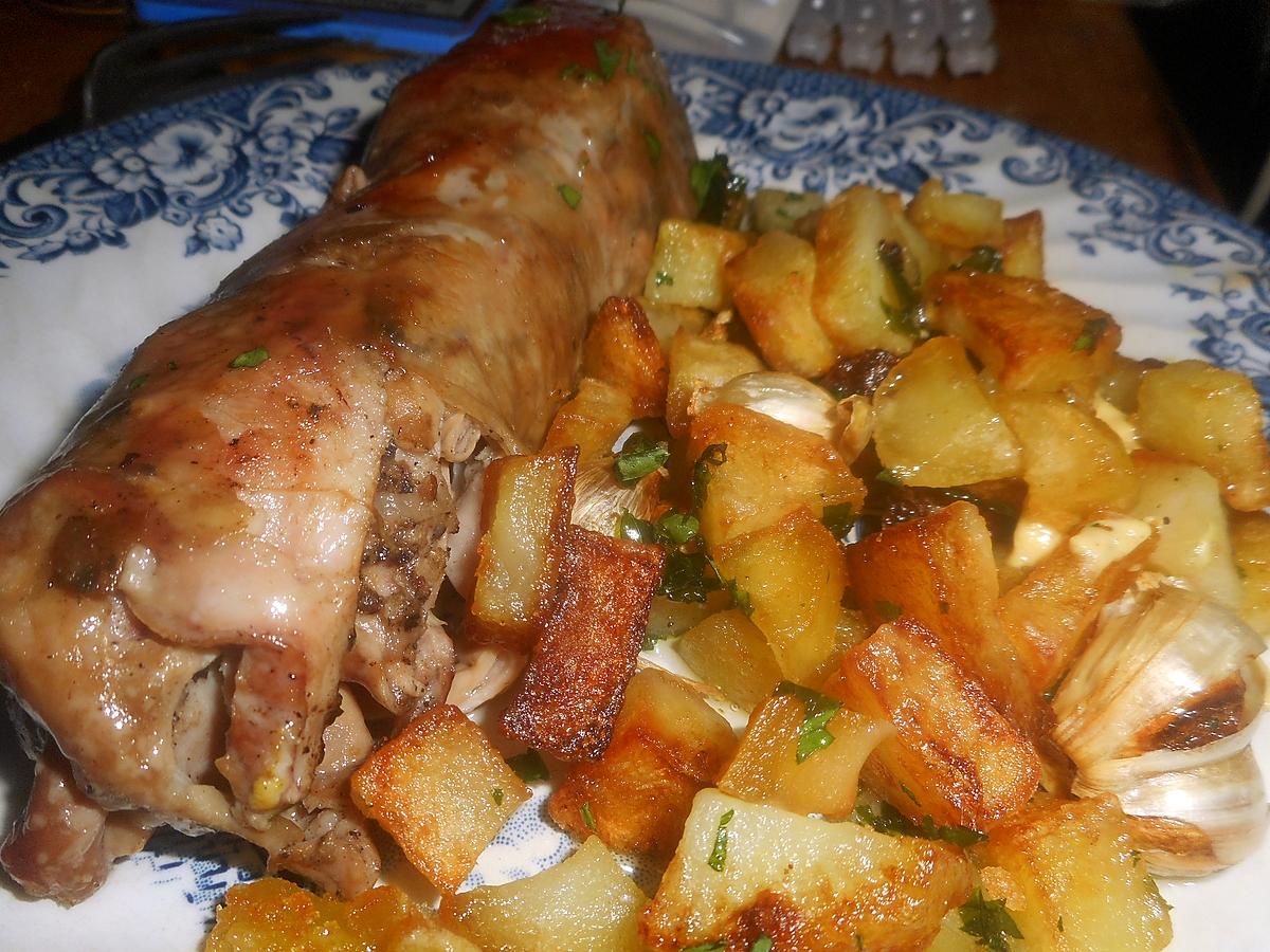 recette Andouillette de troyes au vinaigre et pommes sautées