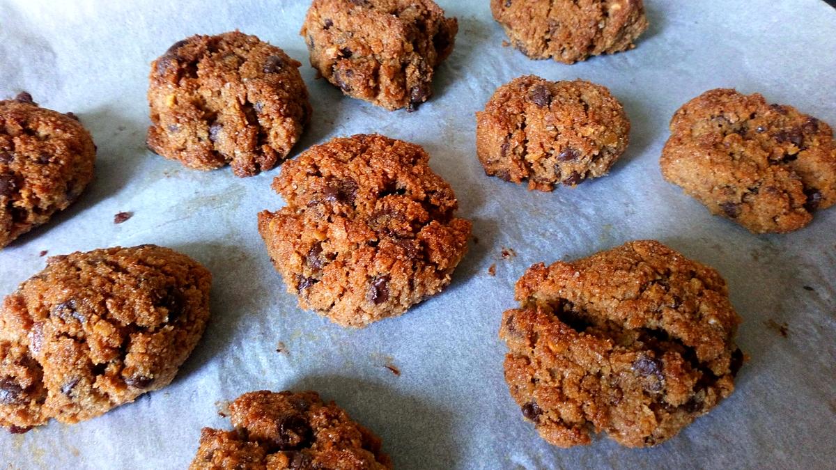 recette Recette fond du frigo : cookies au pain rassis choco - pistache
