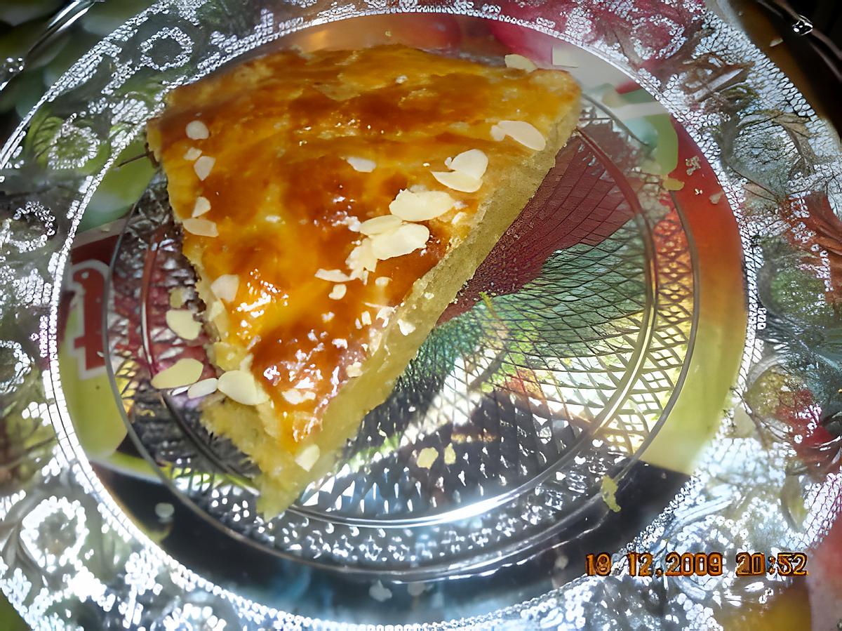 recette GALETTE DES ROIS FRANGIPANE