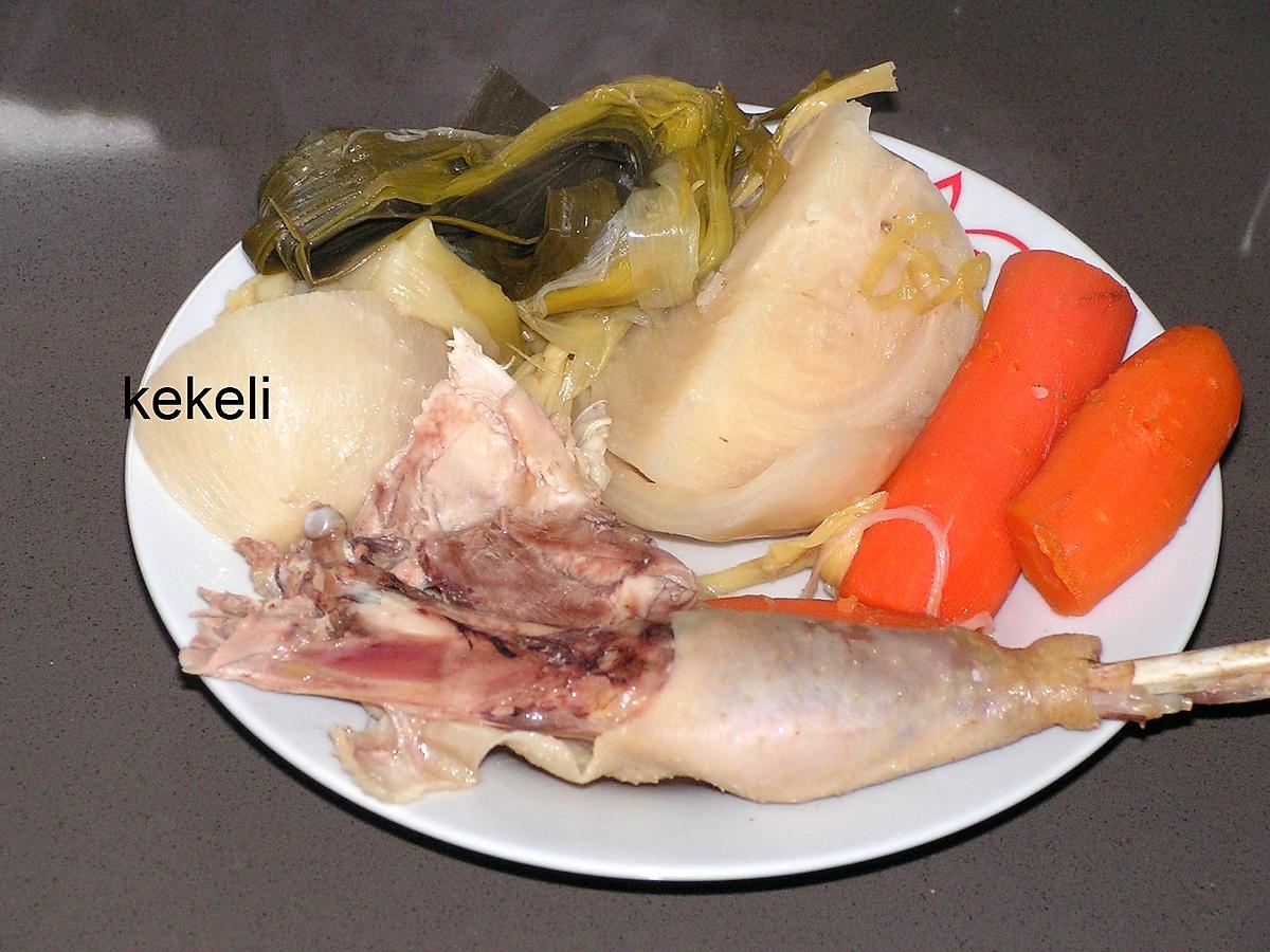 recette Poule au pot