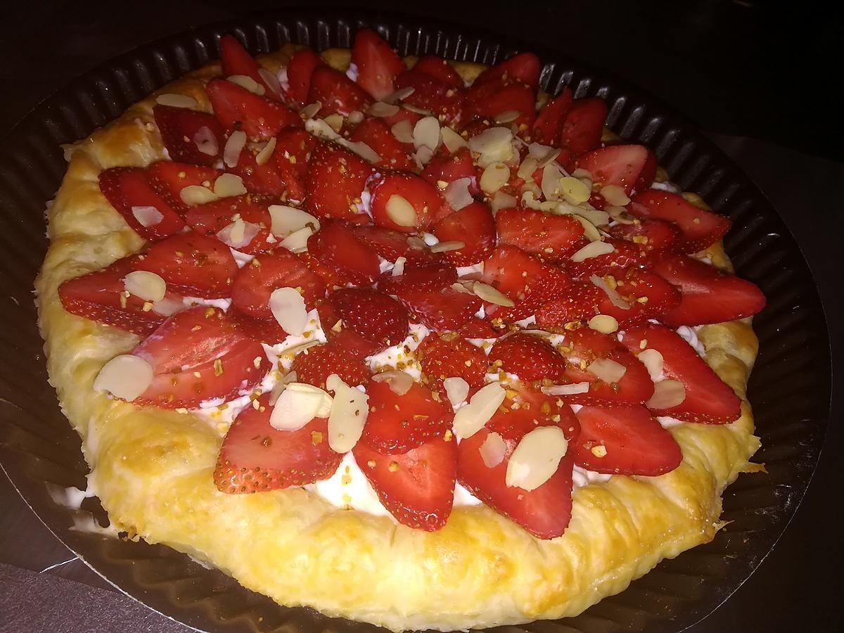 recette Tarte aux fraises et au mascarpone