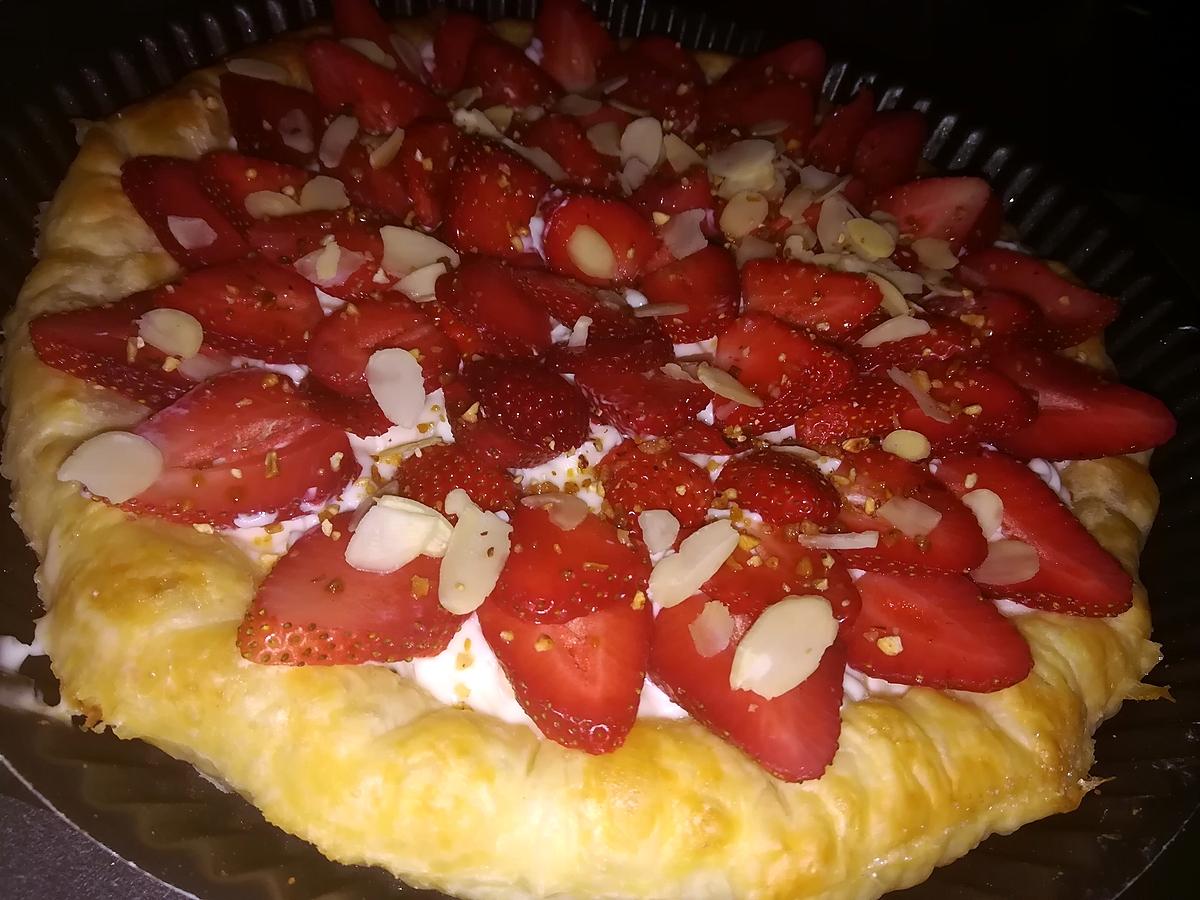 recette Tarte aux fraises et au mascarpone